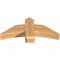 Ekena Millwork Bellingham Timber Gable Bracket, Western Red Cedar, 36"W x 15"H x 5 1/2"D x 5 1/2"F, 10/12 Pitch GBW036X15X0606BEL00SWR - alternate 2